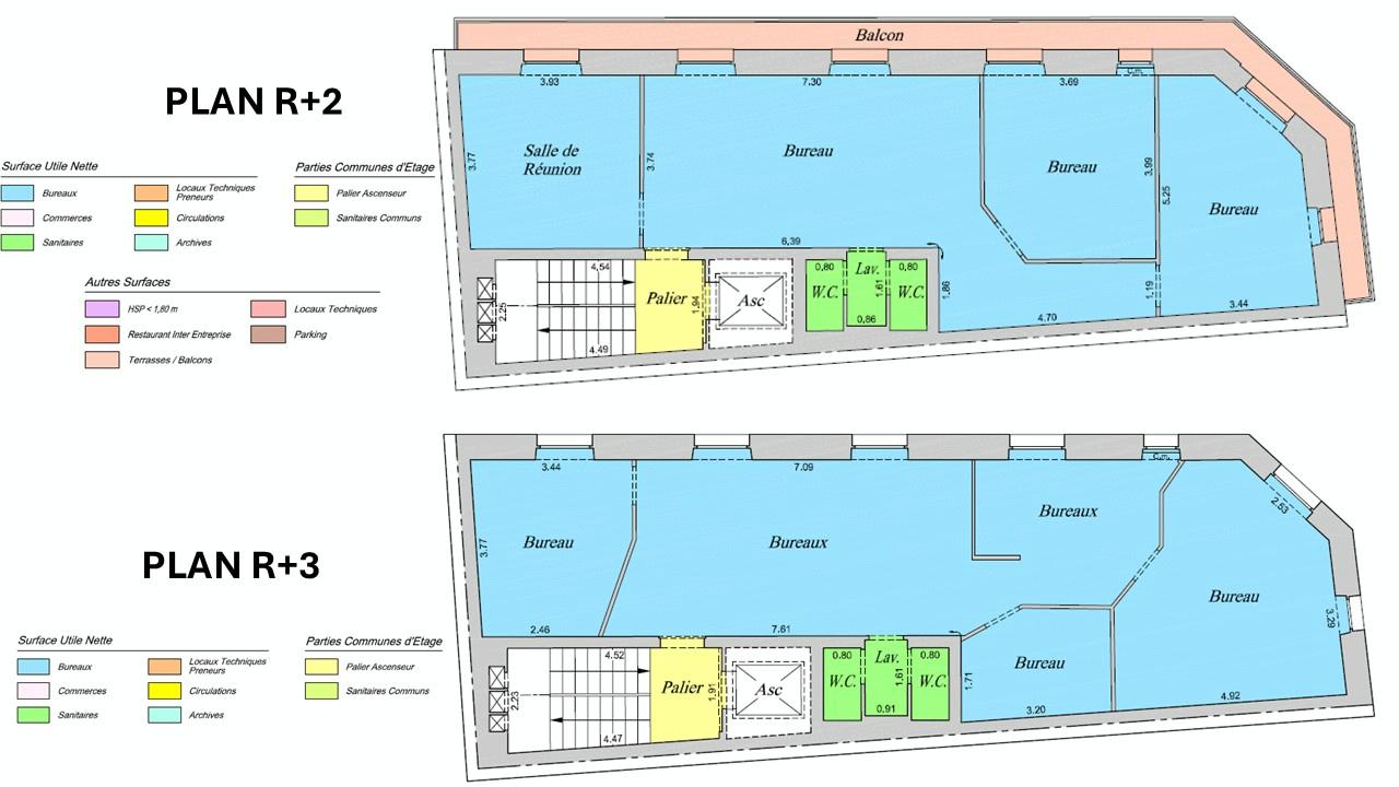 Bureau Paris 94m² Location bureau Paris OLBUR2201483 15